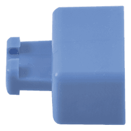 Clip de Puente, Para Uso con Regletas S66 de Siemon, de 1 Par, Color Azul