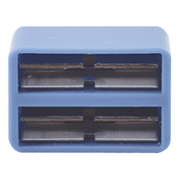 Clip de Puente, Para Uso con Regletas S66 de Siemon, de 1 Par, Color Azul