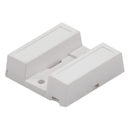 Contacto magnético miniatura de superficie normalmente cerrado, gap de 19 mm, para puertas y ventanas