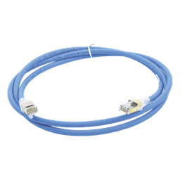 Patch Cord Z-MAX Cat6A UTP, CM, 1.52 Metros (5 Pies), Color Azul, Versión Bulk (Sin Empaque Individual)