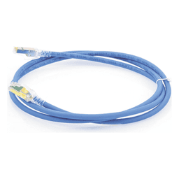 Patch Cord Z-MAX Cat6A UTP, CM, 1.52 Metros (5 Pies), Color Azul, Versión Bulk (Sin Empaque Individual)