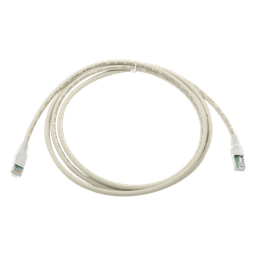 Patch Cord Z-MAX Cat6A S/FTP, CM/LS0H, 2.13 Metros (7 Pies), Color Gris, Versión Bulk (Sin Empaque Individual)