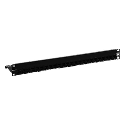 Patch Panel Z-Max, de 24 Puertos, Modular (Vacío), Plano, 1UR