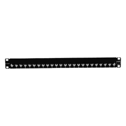 Patch Panel Z-Max, de 24 Puertos, Modular (Vacío), Plano, 1UR