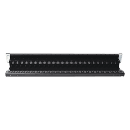 Patch Panel Z-Max, Blindado, de 24 Puertos, Modular (Vacío), Plano, 1UR