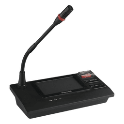 Consola de llamada en red con pantalla táctil de 4.3 pulgadas para sistema de megafonía y alarma de voz