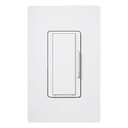 Interruptor remoto Maestro para encendido y apagado multi-ubicación de un interruptor principal RadioRA 2, 120 V, cableado convencional de 3 y 4 vías, color blanco
