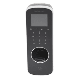 BioStation L2 Lector de Huella Delgado con Teclado Touch y  Lector 13.56 MHz MIFARE®/ NFC /DESFire/DESFire EV1/ Felica