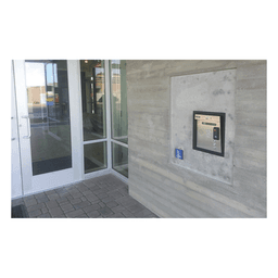Control de acceso / Gabinete empotrable / 2 puertas / 3000 números telefónicos / 11 dígitos / Directorio en pantalla / Lineas A/D