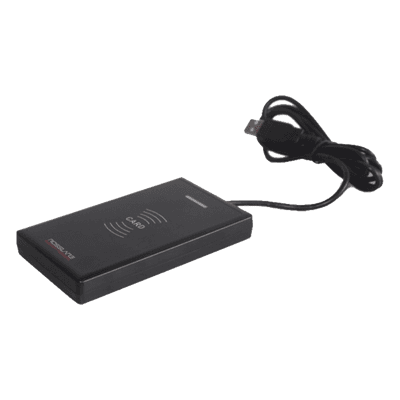 Lector Enrolador de Escritorio para tarjetas de Proximidad ROSSLARE (125KHZ), Compatible con AXTRAXNG y  AXTRAXPRO