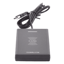 Lector Enrolador de Escritorio para tarjetas de Proximidad ROSSLARE (MIFARE 13.56 MHZ), Compatible con AXTRAXNG y  AXTRAXPRO