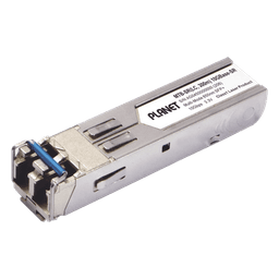 Transceptor Industrial, SFP de 10 G, Conector LC, Fibra Multimodo, Hasta 300 m, Soporta temperaturas de -40 a 85°C.