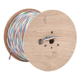 Carrete de 305 Metros (1000 Pies) Cable Múltiple Armado / 4 x 18 AWG SH + 6 x 22 AWG SH + 2 x 22 AWG SH + 4 x 22 AWG SH CMR