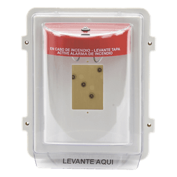 Protector Universal para Estación Manual, Fabricado en Policarbonato Súper Fuerte Para Uso en Exterior