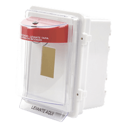 Protector Universal para Estación Manual, Fabricado en Policarbonato Súper Fuerte Para Uso en Exterior