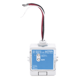 Módulo de relé de radiofrecuencia con tecnología Softswitch, conmuta hasta 16 A de propósito general, 120/277 V, apto para plenum, compatible con RA2 Select, RadioRA 2 y HomeWorks