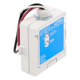 Módulo de relé de radiofrecuencia con tecnología Softswitch, conmuta hasta 16 A de propósito general, 120/277 V, apto para plenum, compatible con RA2 Select, RadioRA 2 y HomeWorks
