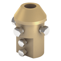 Adaptador de Punta Pararrayo PDC en Mástil 1 1/2".