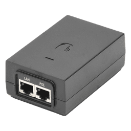Adaptador PoE Ubiquiti de 24 VDC, 1.0 A con puerto Gigabit