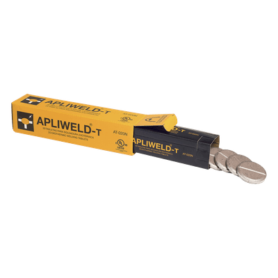 Apliweld-T. Tabletas de Compuesto para Soldadura Exotérmica (Diámetro 43 mm). 20 Piezas.