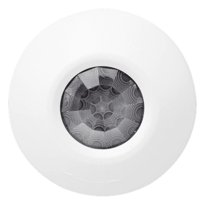 Detector de movimiento PIR de techo con cobertura 360° y lente de 31 zonas para interiores