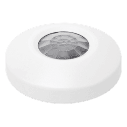 Detector de movimiento PIR de techo con cobertura 360° y lente de 31 zonas para interiores