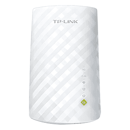 Repetidor WiFi / Doble banda AC / 750 Mbps / 2.4 y 5 GHz / Puerto Ethernet 10/100 Mbps