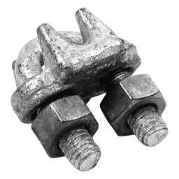 Nudo Forjado para Cable de Retenida de 3/16".