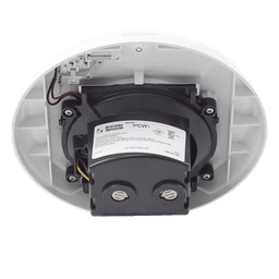 Bocina de techo para evacuación por voz, doble voltaje 25/70.7 V, sin estrobo, color blanco, Serie L System Sensor