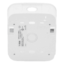 Caja de montaje en superficie para pared, color blanco, compatible con sirenas, estrobos y campanas, Serie L