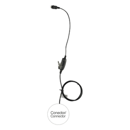 Micrófono de 1 cable serie LOC para KENWOOD PKT-23K