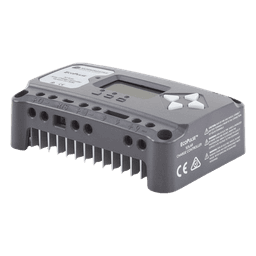 Controlador solar 12/24 Vcc  de 30 Amp. Con pantalla de medición
