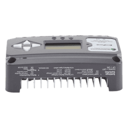 Controlador solar 12/24 Vcc  de 30 Amp. Con pantalla de medición