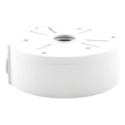 Caja de Conexiones Universal / Uso en Interior / Fabricada en Metal / Color Blanco / Uso en Bala - Domo - Turret