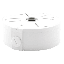 Caja de Conexiones Universal / Uso en Interior / Fabricada en Metal / Color Blanco / Uso en Bala - Domo - Turret
