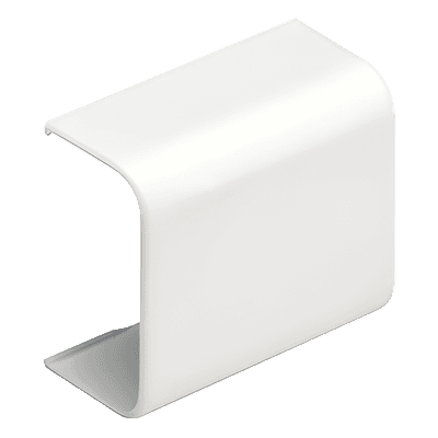 Unión recta, para uso con canaleta LD3, material ABS, Color Blanco Mate