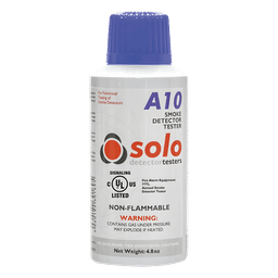 Lata De Humo Sintético En Aerosol Para Prueba De Detectores Puntuales, No Tóxico, No Inflamable, Libre De Silicona, 100%Biodegradable, No Contamina Los Detectores, Uso Manual o En Dispensadores SOLO-330/SOLO-332, Listado UL