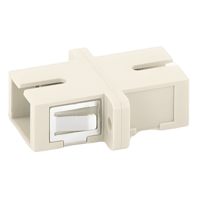 Módulo Acoplador de Fibra Óptica Simplex SC/PC a SC/PC Compatible con Fibra Multimodo