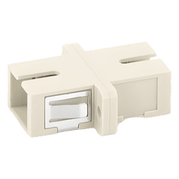 Módulo Acoplador de Fibra Óptica Simplex SC/PC a SC/PC Compatible con Fibra Multimodo