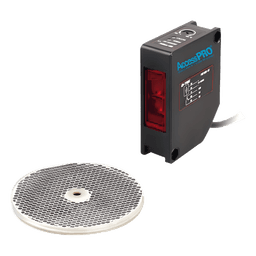 Detector fotoeléctrico de 16 m de alcance / Luz indicadora para alineación 