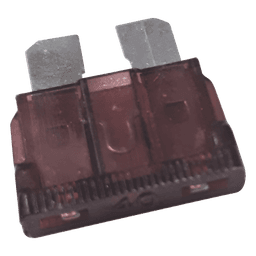 Fusible tipo Automotriz Guinda de 40 Amperes. 
