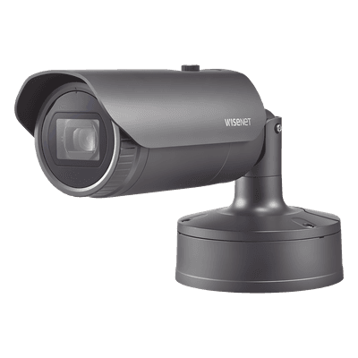 Camara IP tipo Bala de 2MP con Función de identificación de placas LPR / Lente Motorizado 5.2 - 62.4mm / WDR 150dB  / Diseñado para aplicaciones de baja velocidad 0 a 90 Km/h
