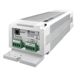 ETAPA DE POTENCIA DE AUDIO IP 2X25W O 1X50W EN FORMATO CARRIL DIN ESTÉREO/MONO