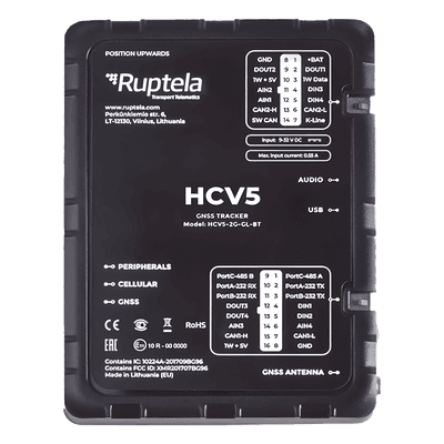 Localizador 4G LTE Obtenga información de la computadora del vehiculo lectura CAN, OBD y LCV / Sensores Bluetooth / Vehiculos ligeros / Vehiculos pesados  / RS485 / RS232 / Análogico / RFID