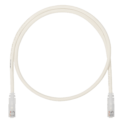 Cable de Parcheo UTP, Cat6A, 24 AWG, CM, Color Blanco, 2.13 Metros (7 Pies)