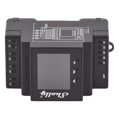 Relevador 40A inalámbrico WIFI y Ethernet / 4 canales inteligentes / 10A por canal, 110-230 V /montaje riel DIN
