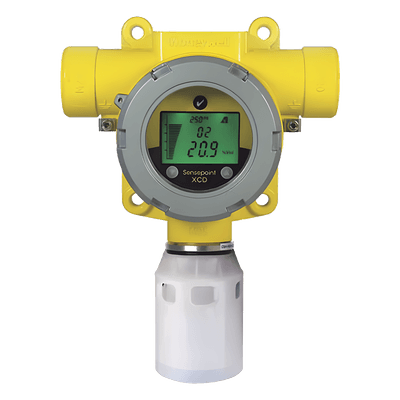 Detector Fijo de Gas Tóxico / Sensor Electroquímico H2S / Rango 10 a 100 ppm / Salida 4-20 mA / IP66 / UL/cUL