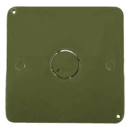 Tapa para Caja Cuadrada de 4 " para instalaciones con tubería PVC Conduit pesado.