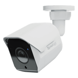 Cámara de Vigilancia BC500 | 5 Megapíxeles (2880x1620) | Lente 2.8 mm (110° H) | Visión Nocturna 30 mts | IP67 | IA para Detección de Personas y Vehículos | Compatible con Surveillance Station | Almacenamiento en mic
