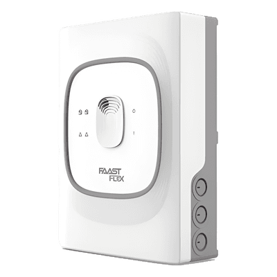 Detector de Humo por Aspiración FAAST FLEX / 1 Tubería / 1 Zona / hasta 1,600 m² de Cobertura / hasta 105 Metros de Tubería